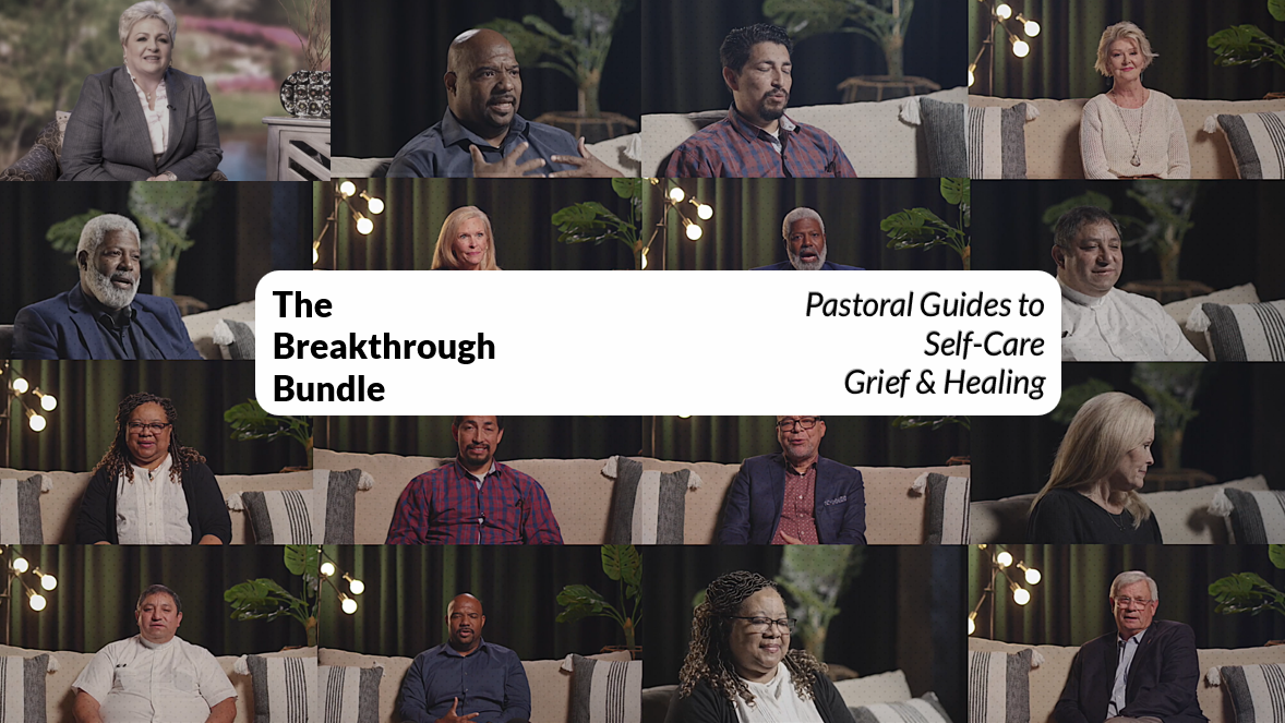 Collage of pastors featured in The Breakthrough Bundle